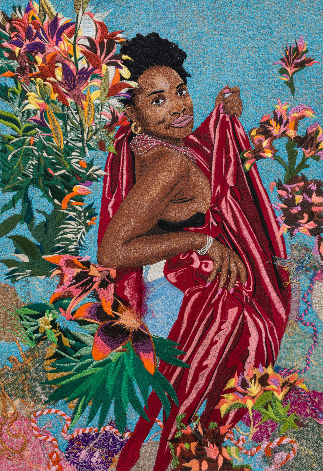 Kimathi Mafafo, Emerging Into Self I, 2023