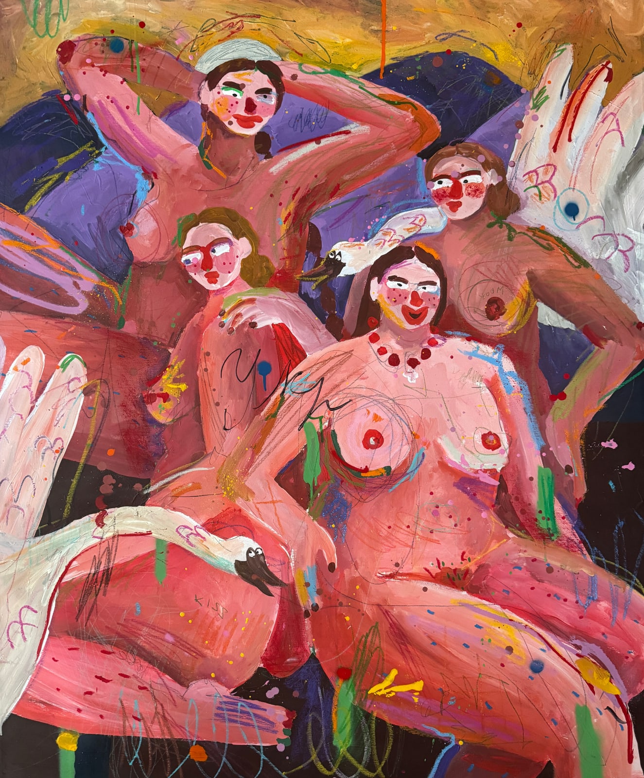 Iryna Maksymova, Swans, 2024