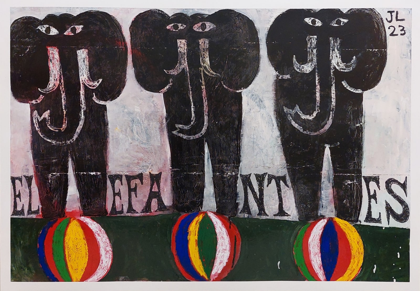 Joachim Lambrechts, Elefantes, 2023