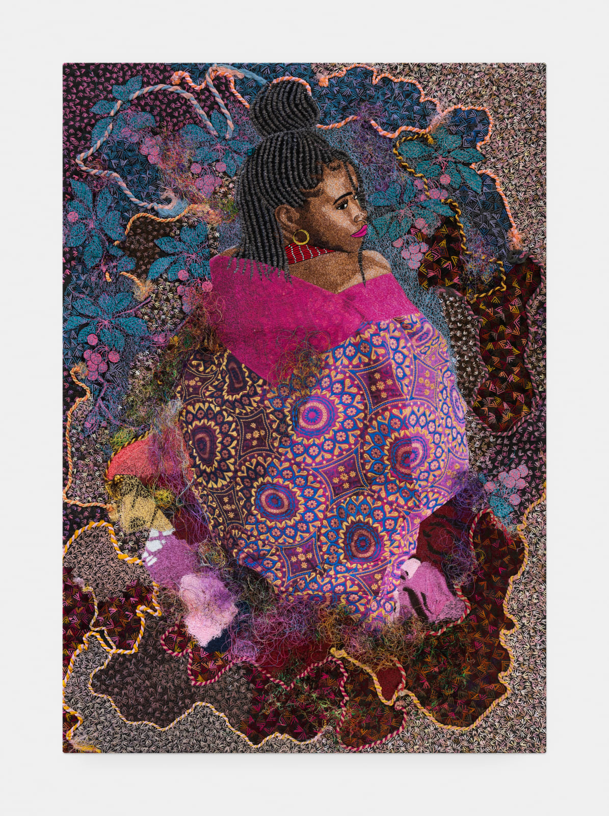 Kimathi Mafafo, Pride in my Colourful Blanket, 2023