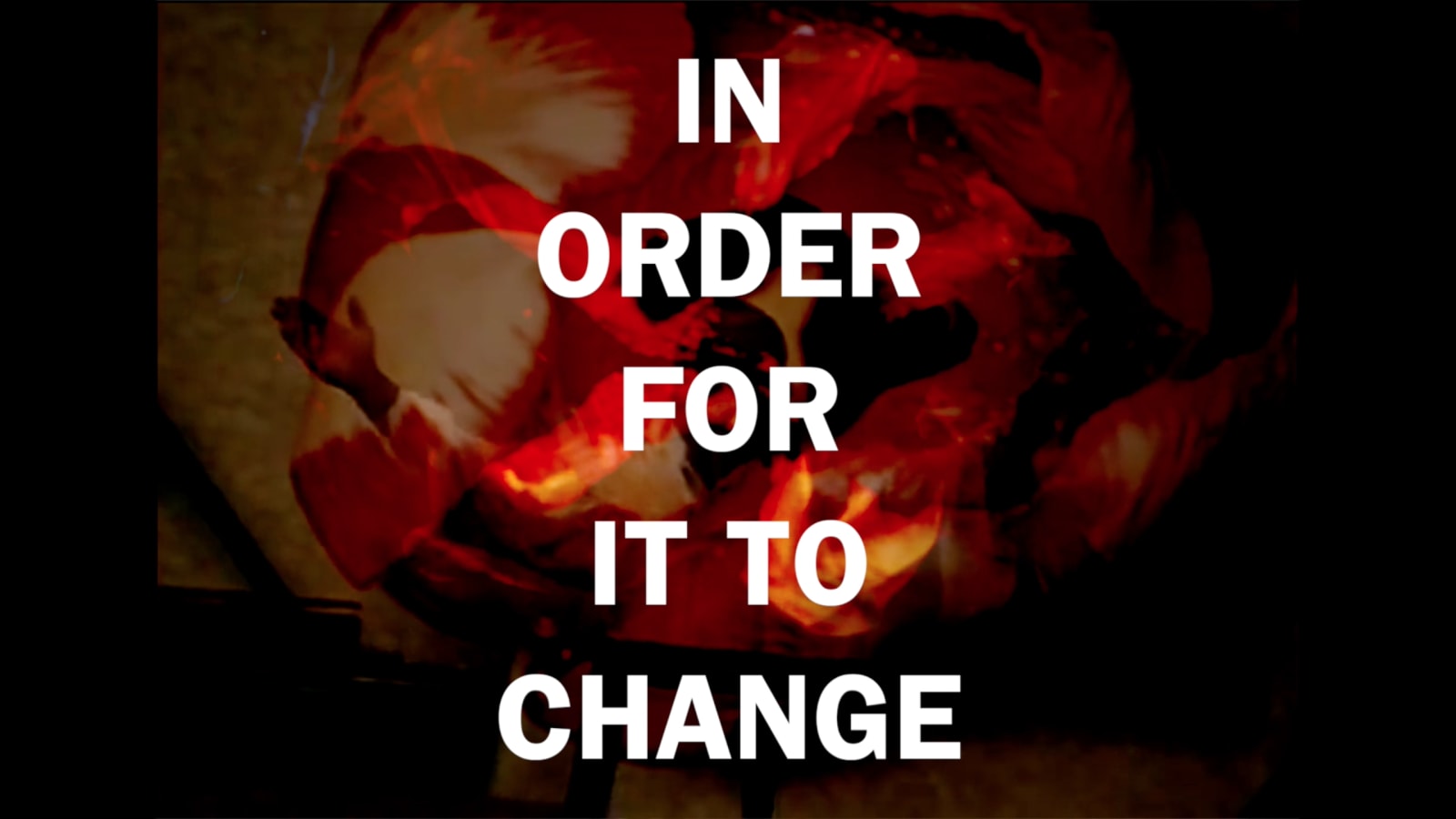 Peter Spanjer, In Order For It To Change, 2021