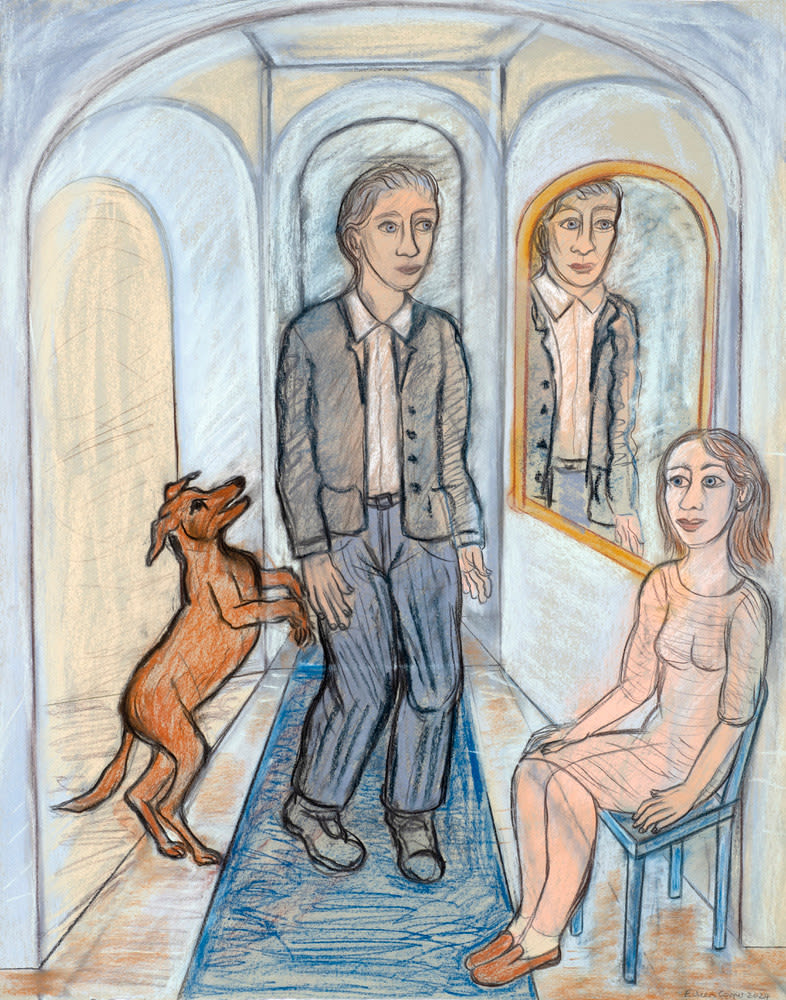 Eileen Cooper, The Lovers, 2025