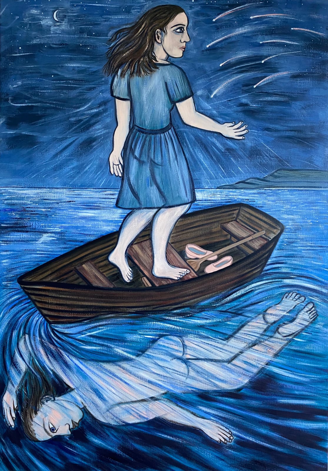 Eileen Cooper, Velvet Sea, 2024