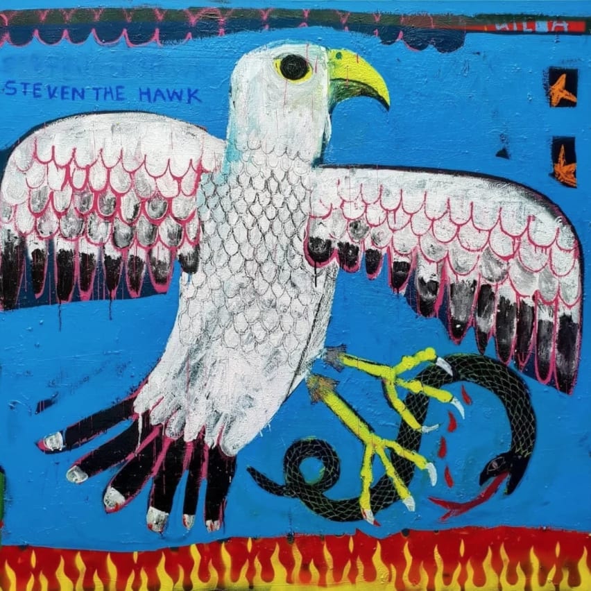 Joachim Lambrechts, Steven the Hawk, 2020