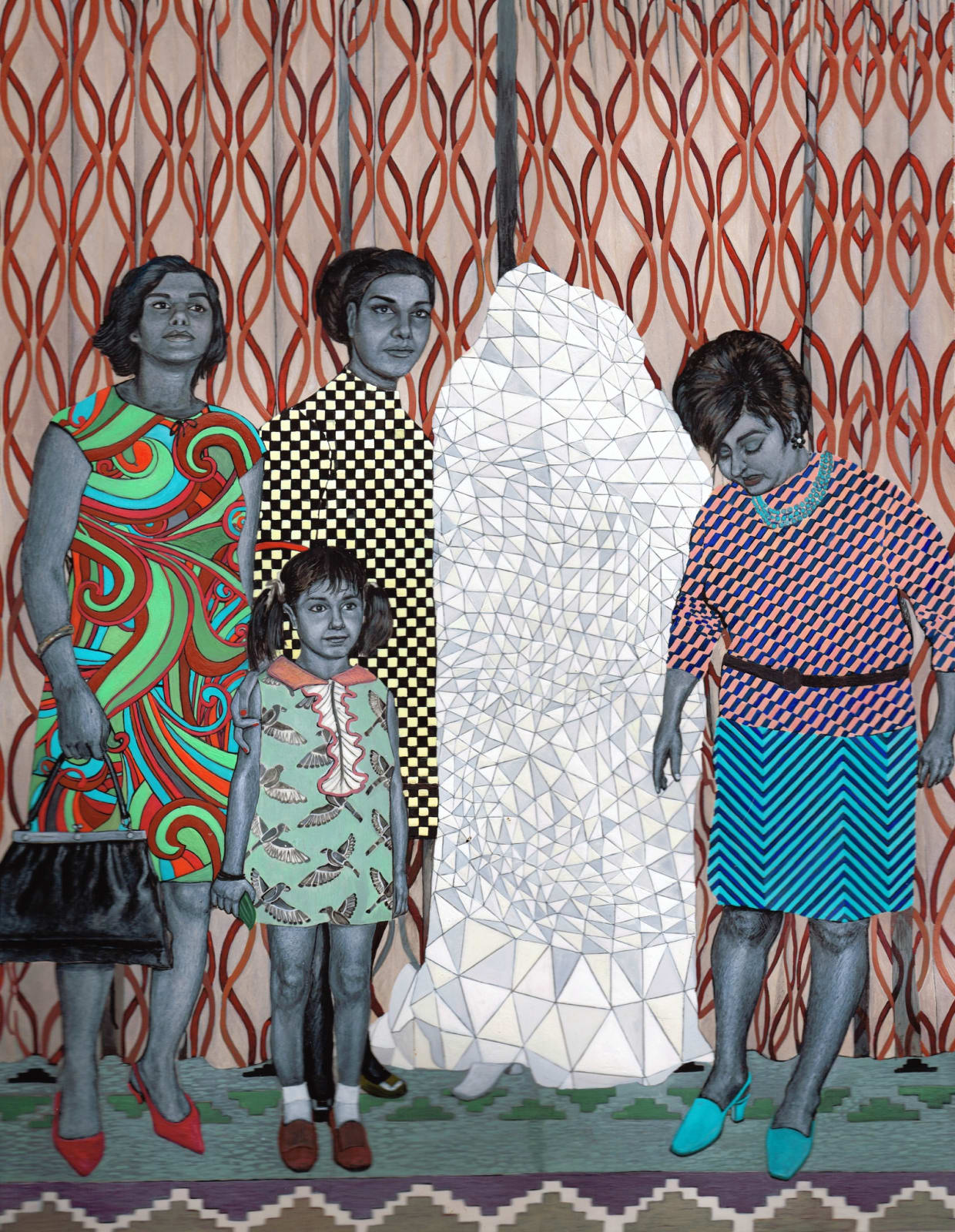 Soheila Sokhanvari, The Guests, 2015