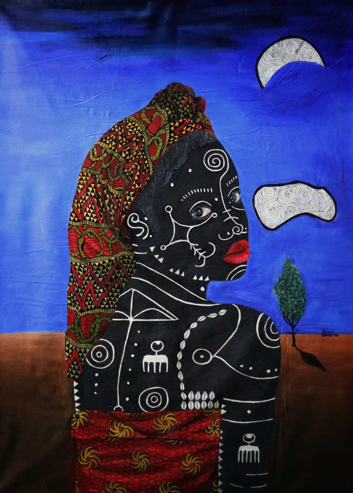 Kelechi Nwaneri, Lavender, 2020