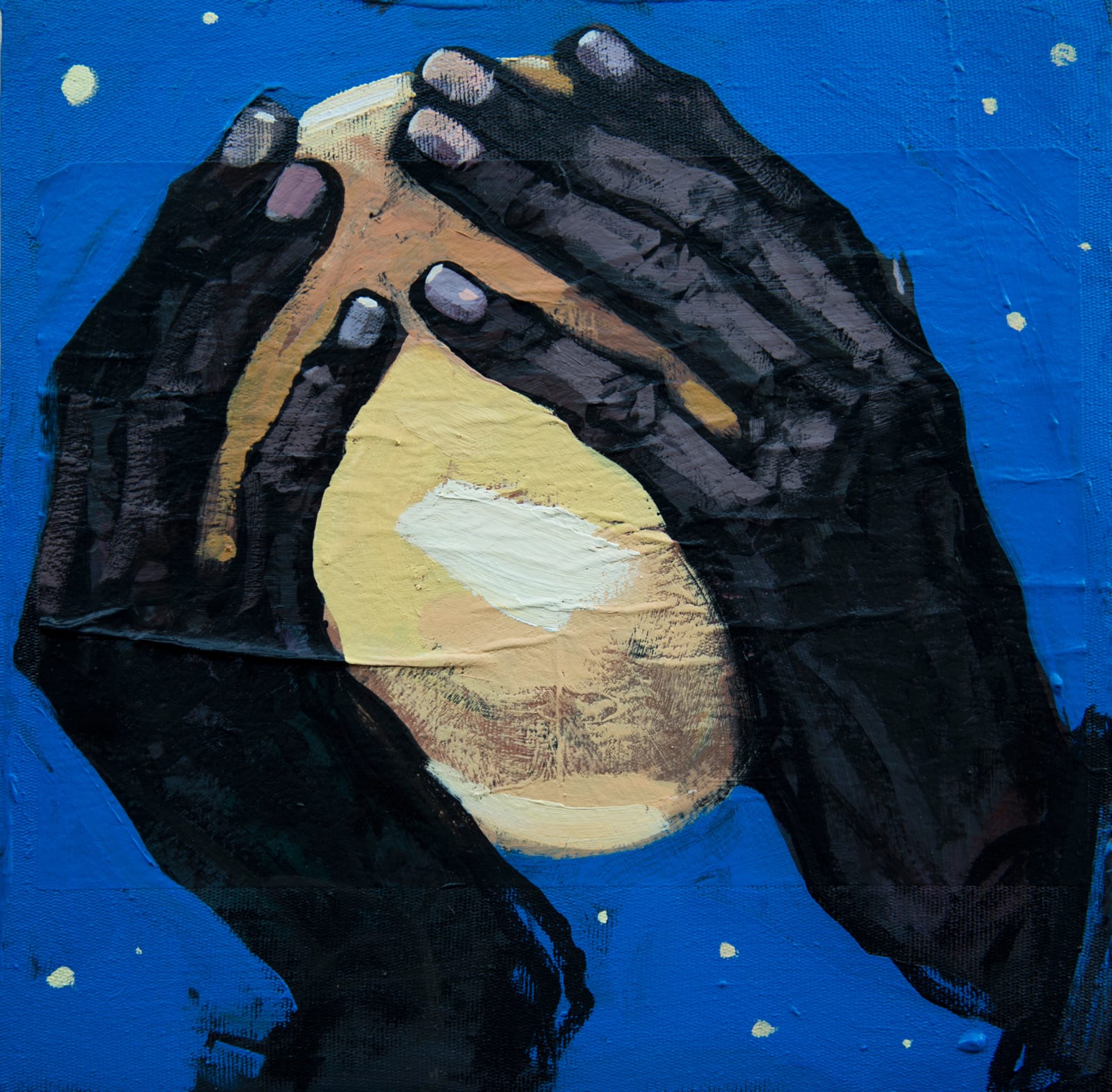 Dawit Abebe, Hands Matter M, 2022