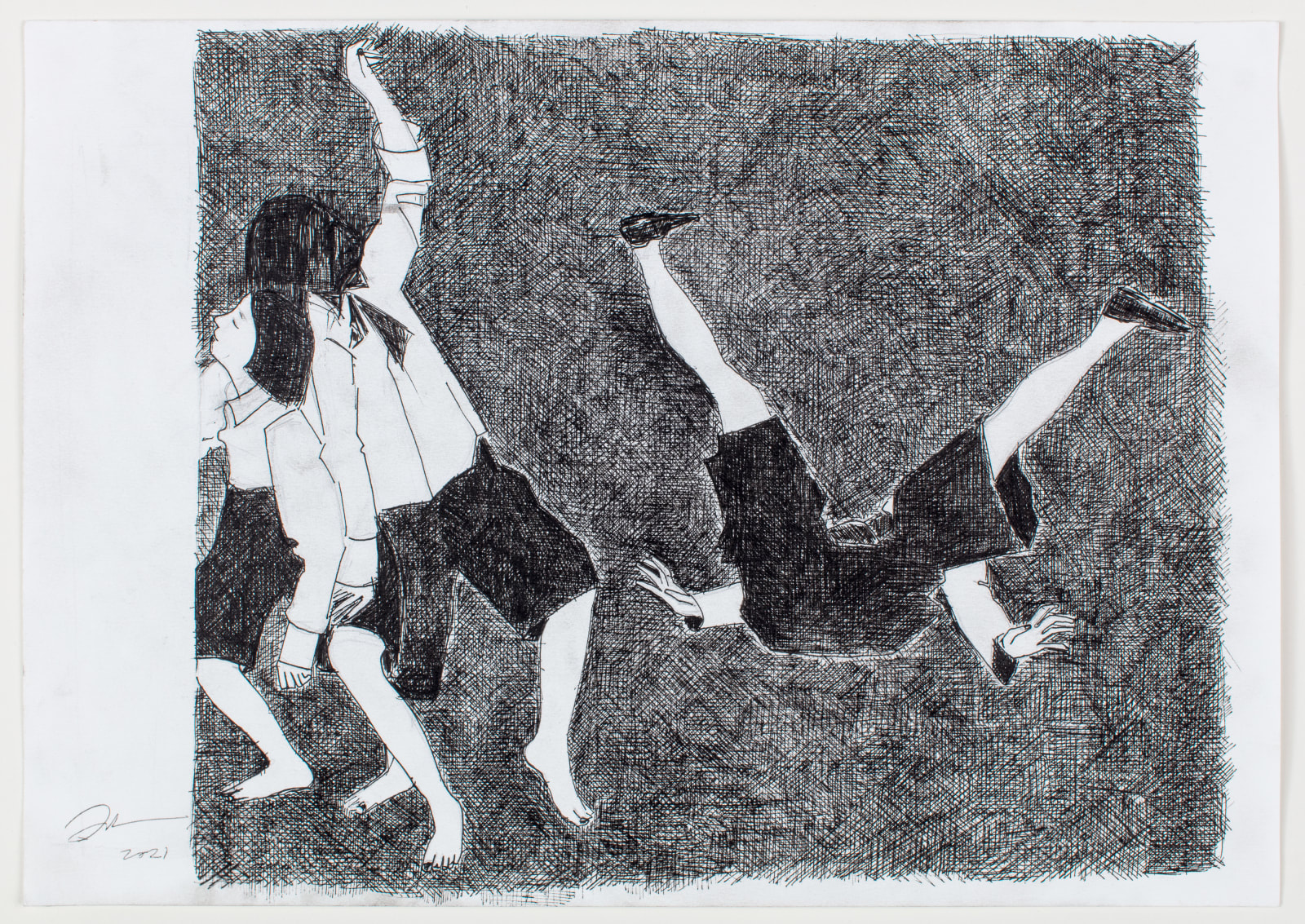 Sara Berman, Dance Floor study, 2021