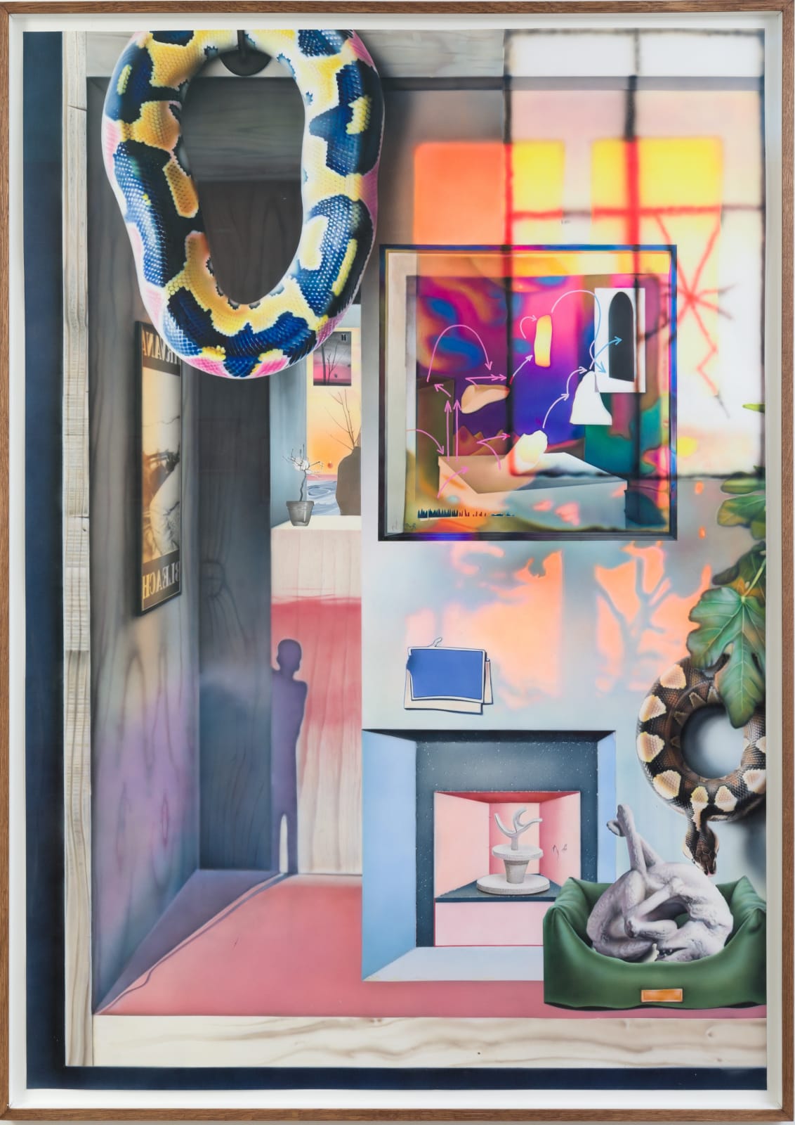 Robert McNally, Brother's room, East/West aspect, 2024
