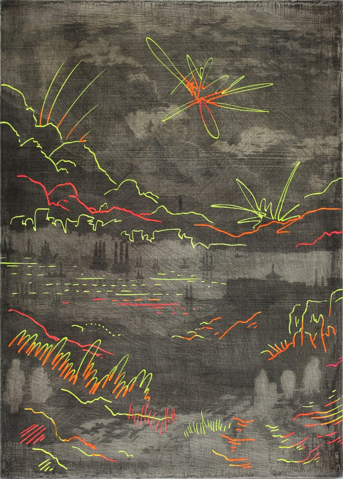 Chris Agnew, Forced projection II, 2015