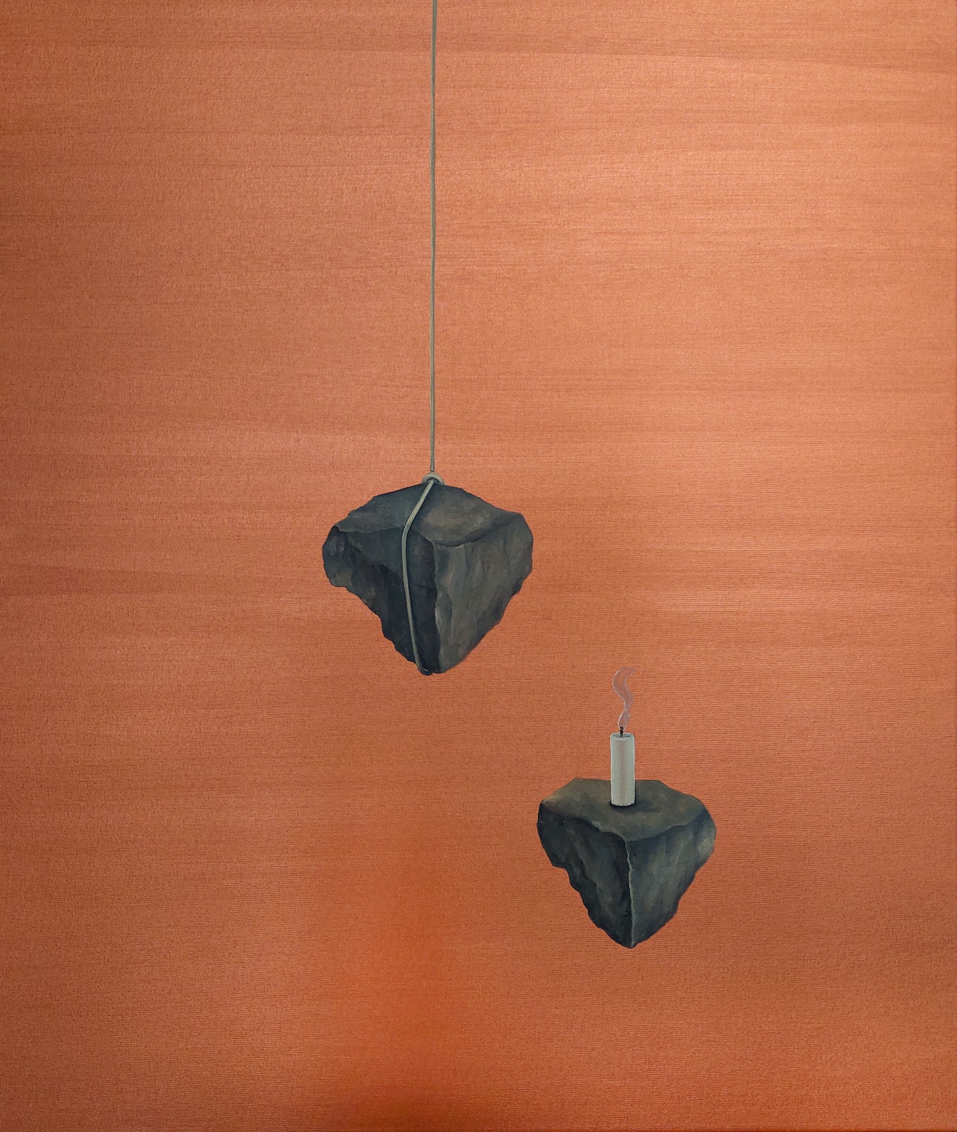 Houda Terjuman, Unfasten the cords and emerge II , 2023