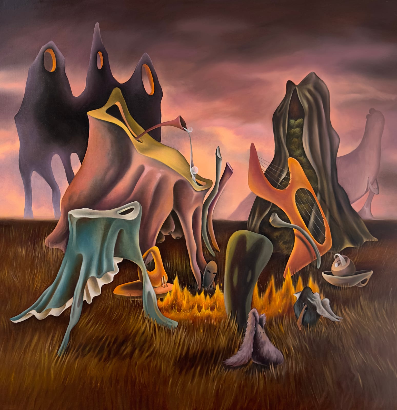 Rita Maikova, Finally, fire, 2024