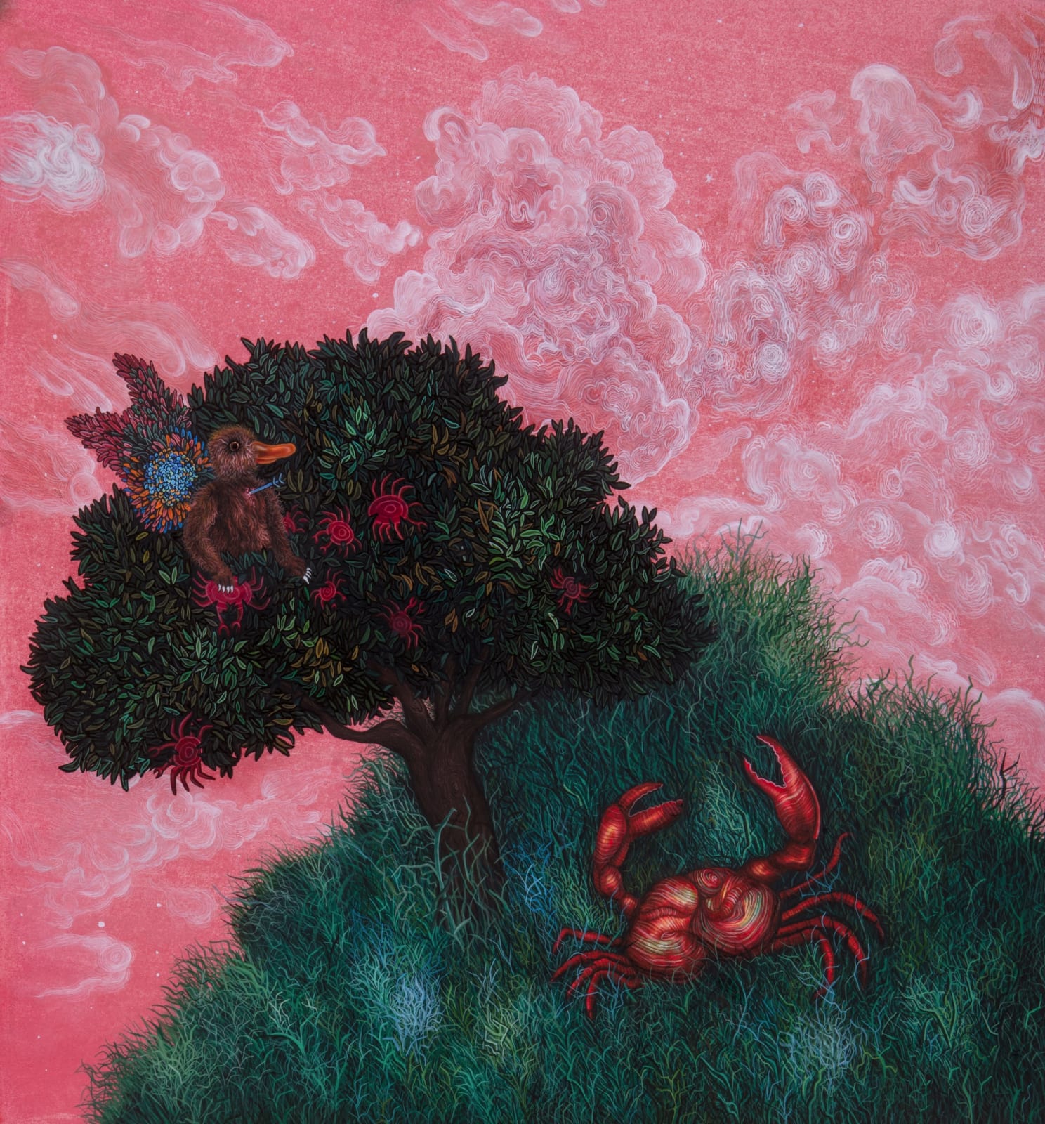 Rabia S. Akhtar, Crab Rave, 2024