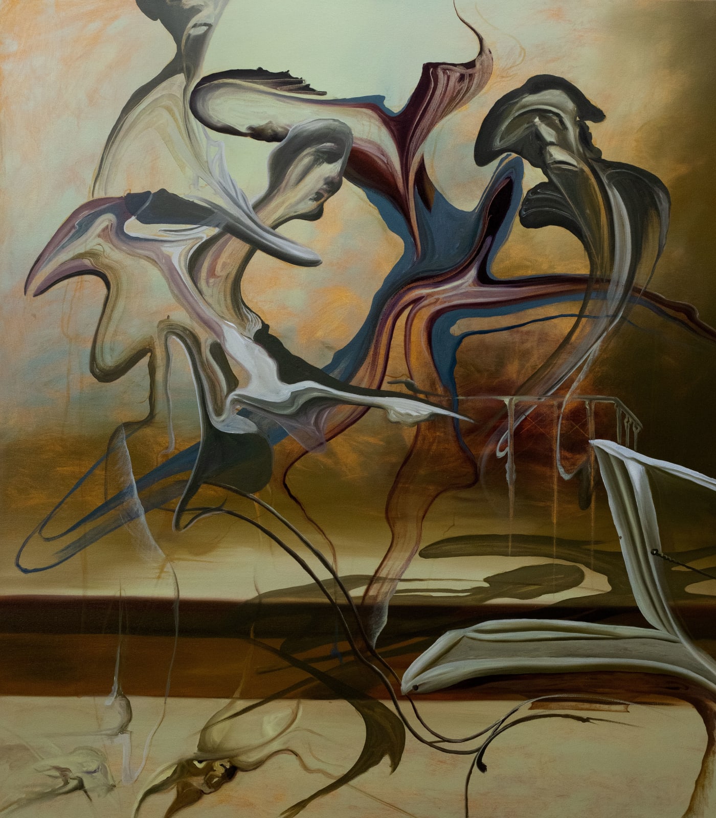 Luke Agada, Nativity (Death on the Landscape), 2023