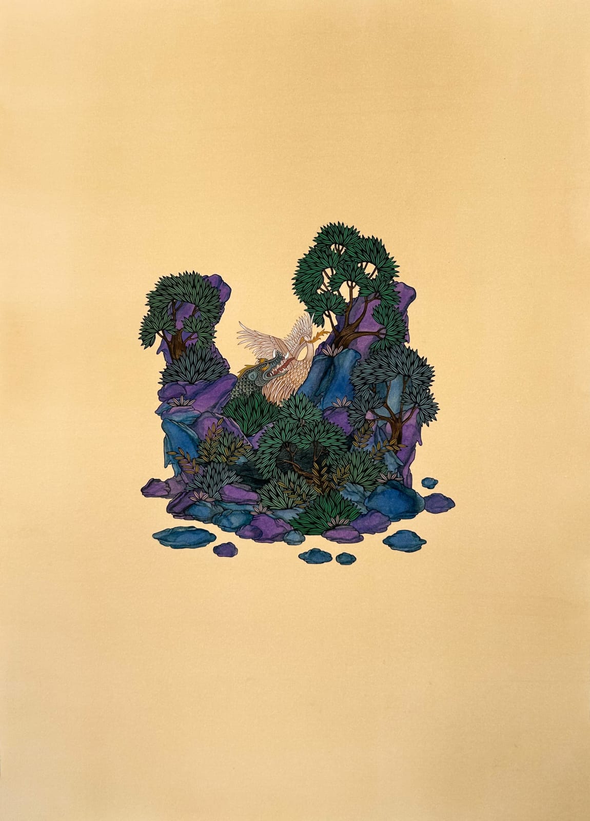 Maha Ahmed, A theatre unravels, 2024