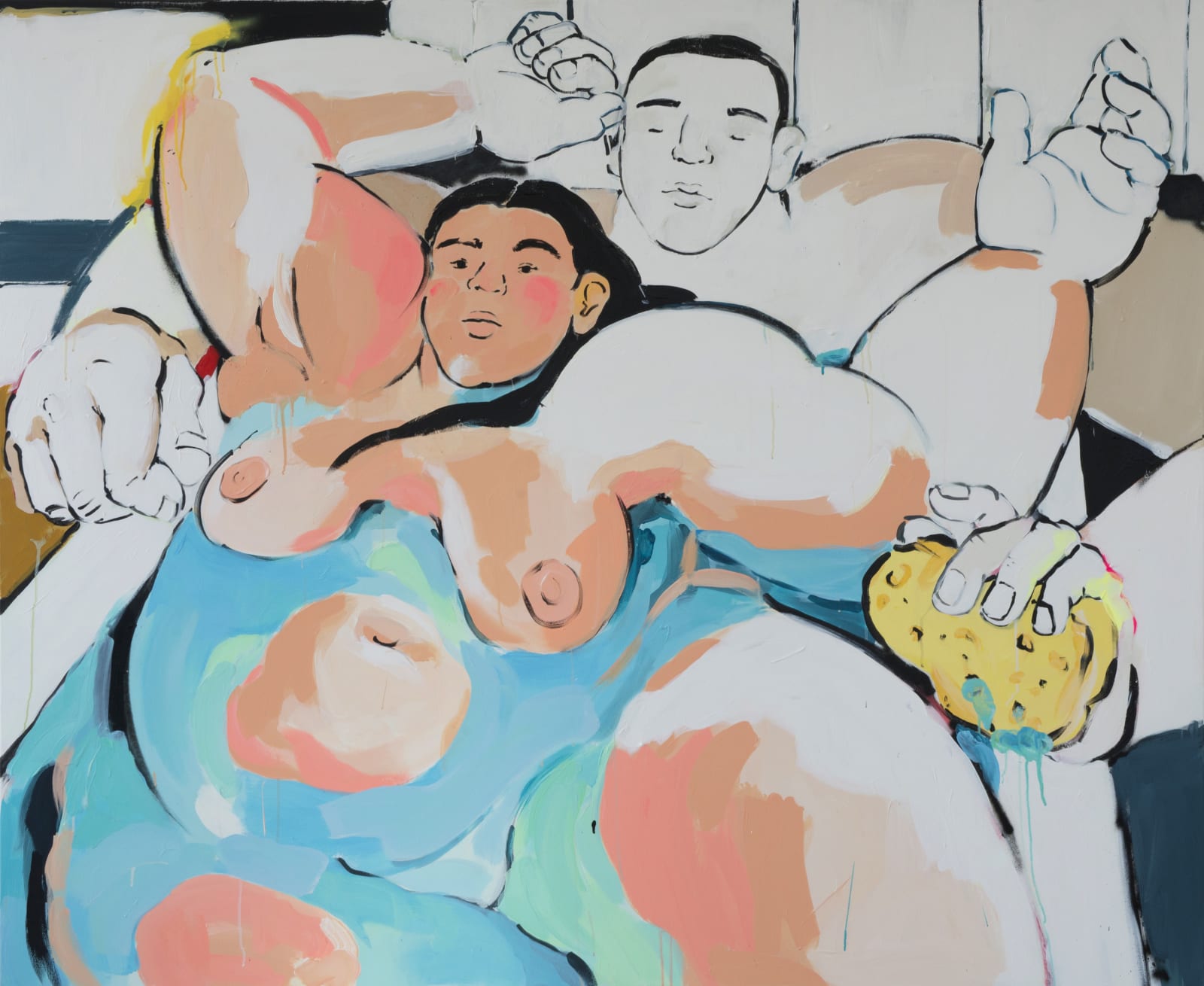 Cristina BanBan, Lovers in the Bath, 2018