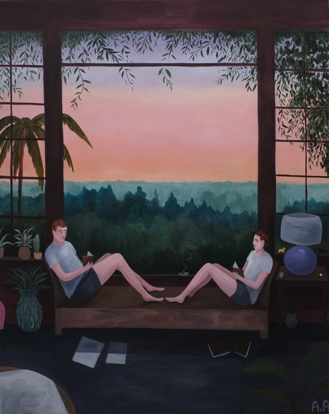 Audun Alvestad, We're not here for long, and the world is on fire, 2021