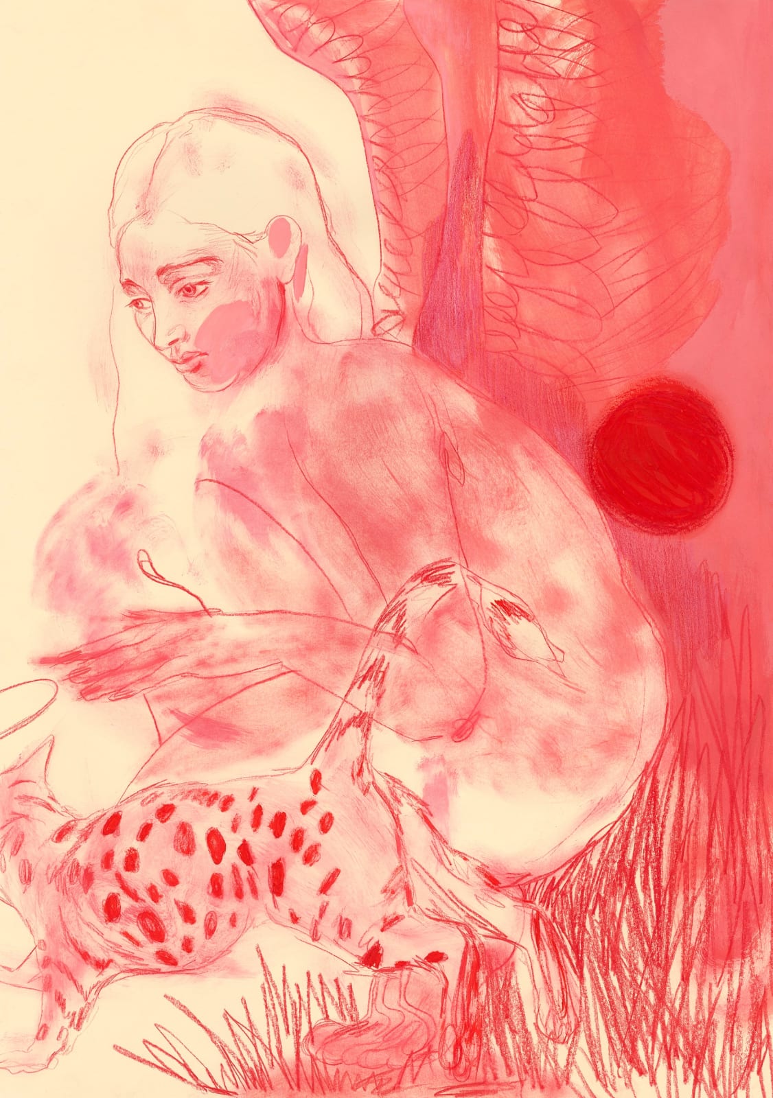 Amy Beager, Hold On (Garden), 2024