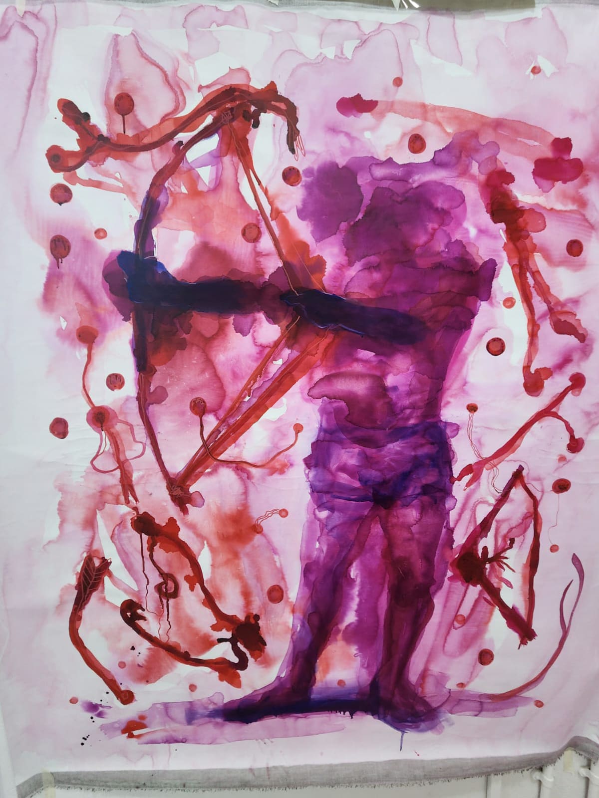Yassine Balbzioui, The Circus in my Head 49, 2024