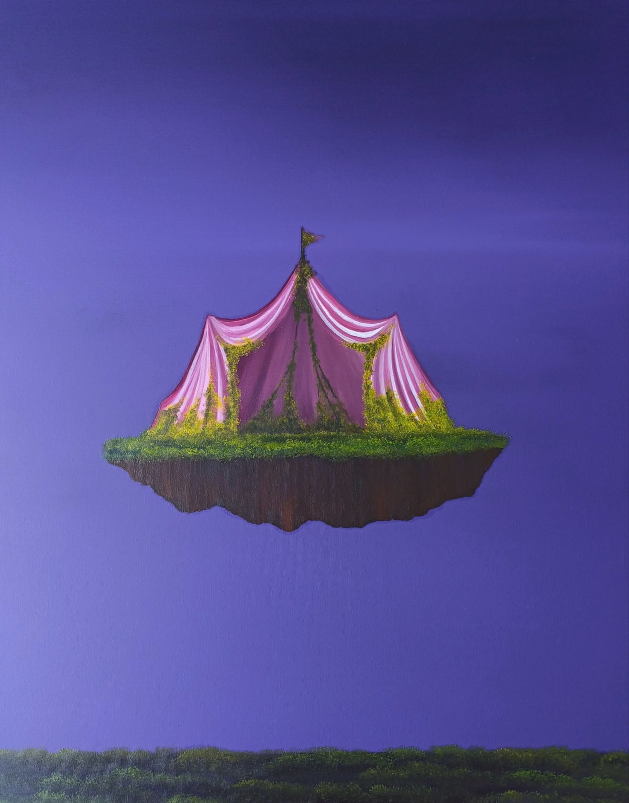 Houda Terjuman, The circus of life, 2024