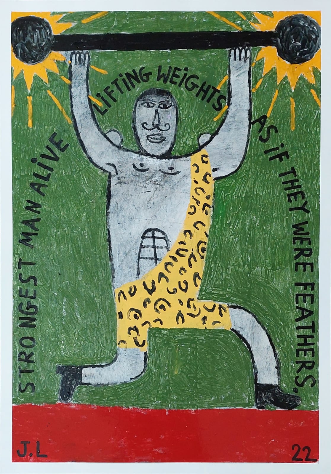 Joachim Lambrechts, Strongest man alive lifting weights as if they were feathers, 2022