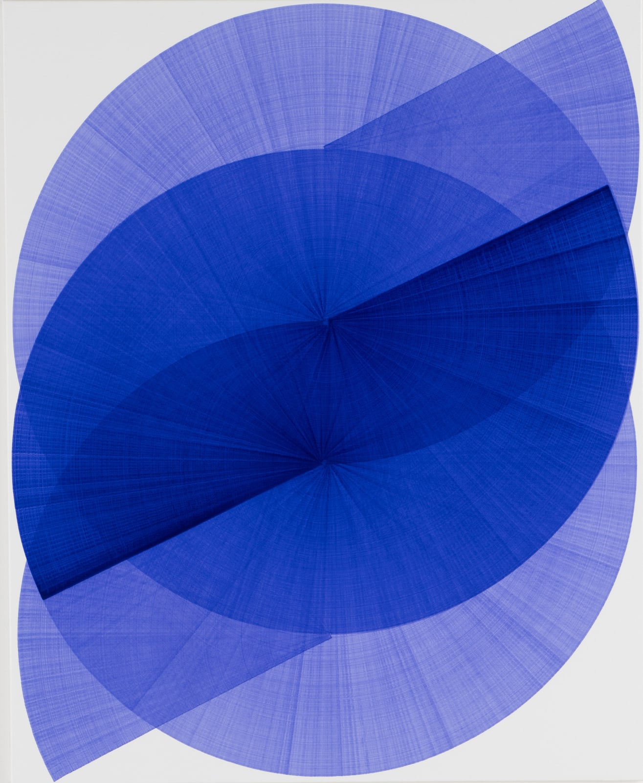 Thomas Trum, Two Blue Lines 54, 2023