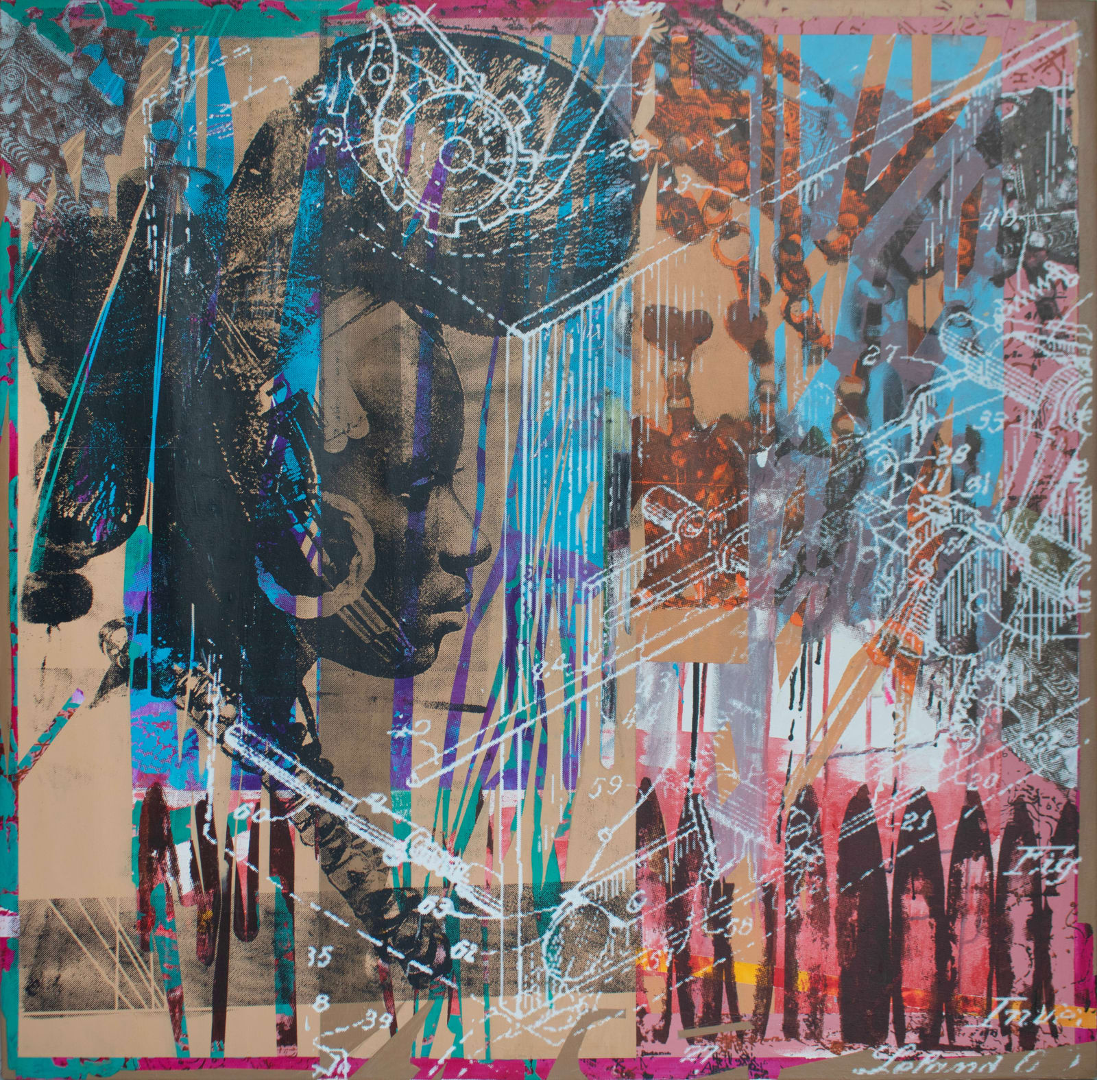 Wendimagegn Belete, Between Matter and Memory 1, 2023