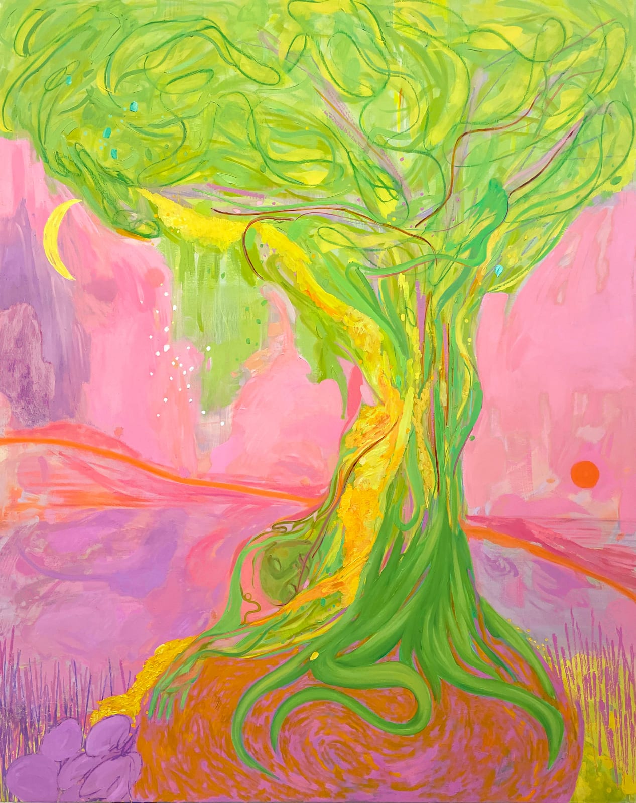 Amy Beager, Immortality Tree (Marooned) , 2023