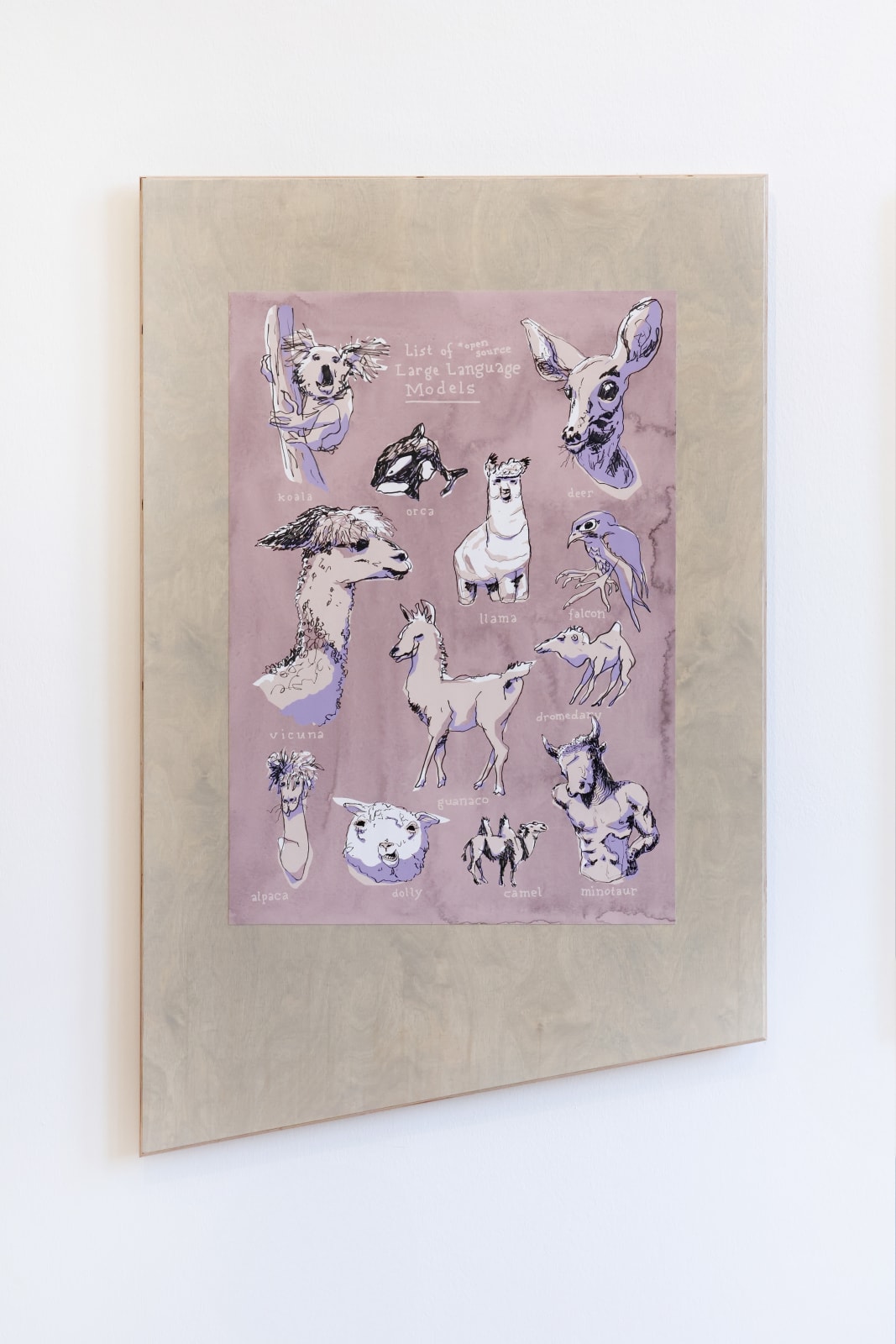 kennedy + swan, Mixed Signals #3 LLM, 2023