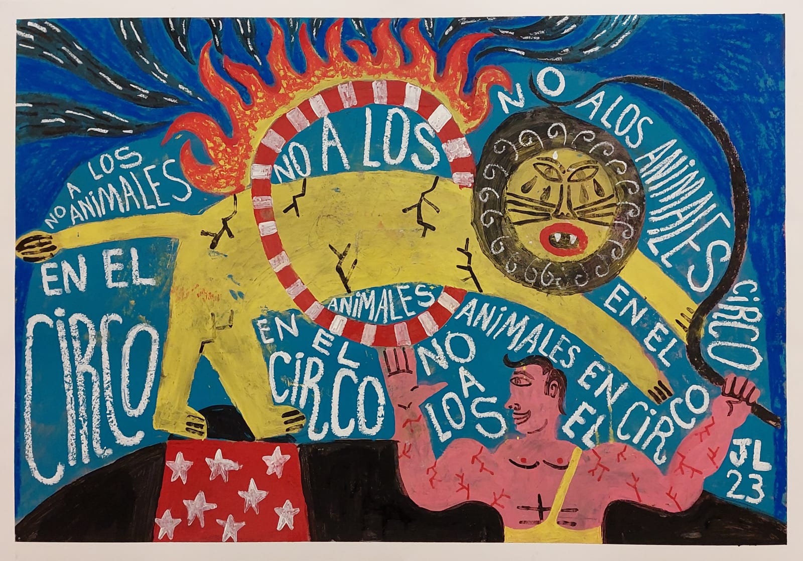 Joachim Lambrechts, No a Los animales en el circo, 2023