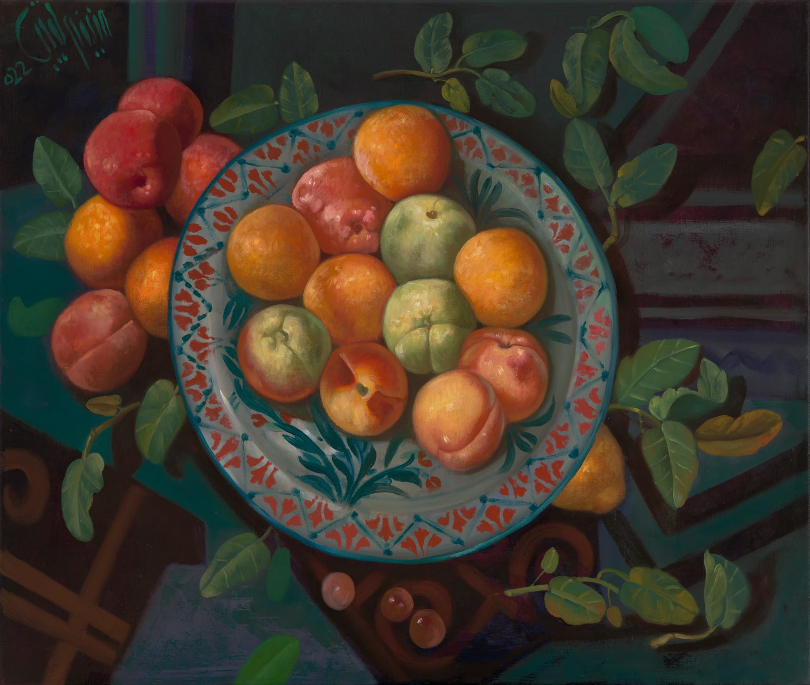 Afifa Aleiby, Fruit Bowl, 2022
