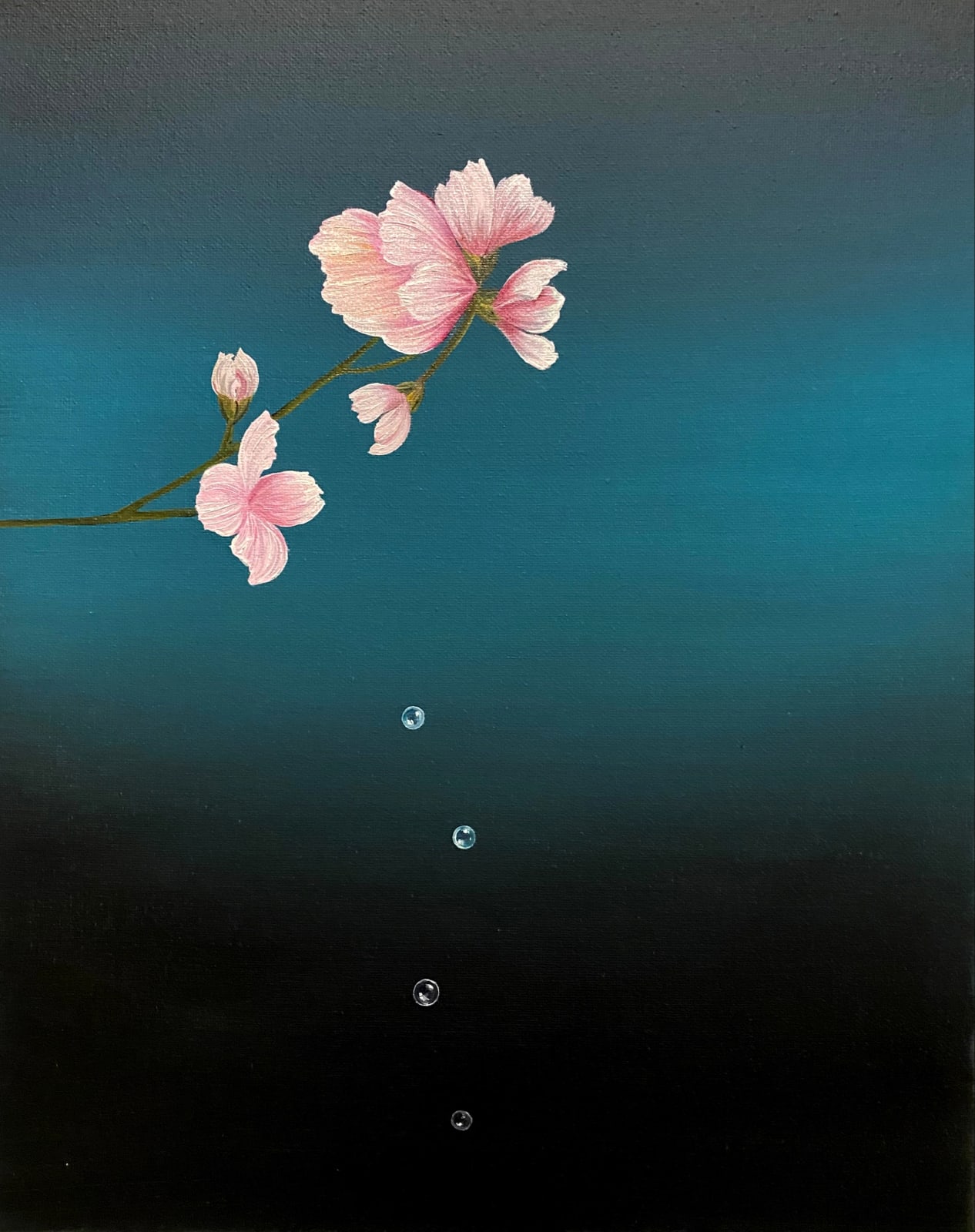 Houda Terjuman, Tears flooded our land III, 2024