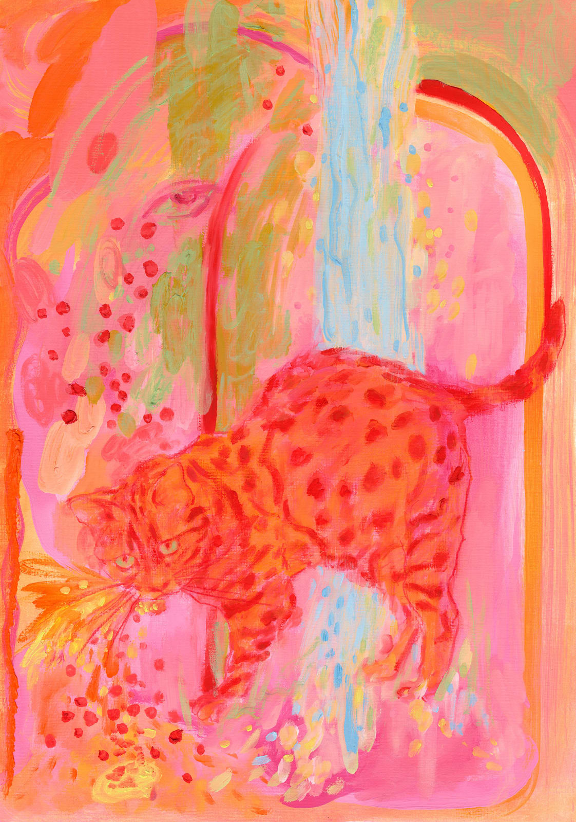 Amy Beager, Ashitaka (Curious Catch), 2023
