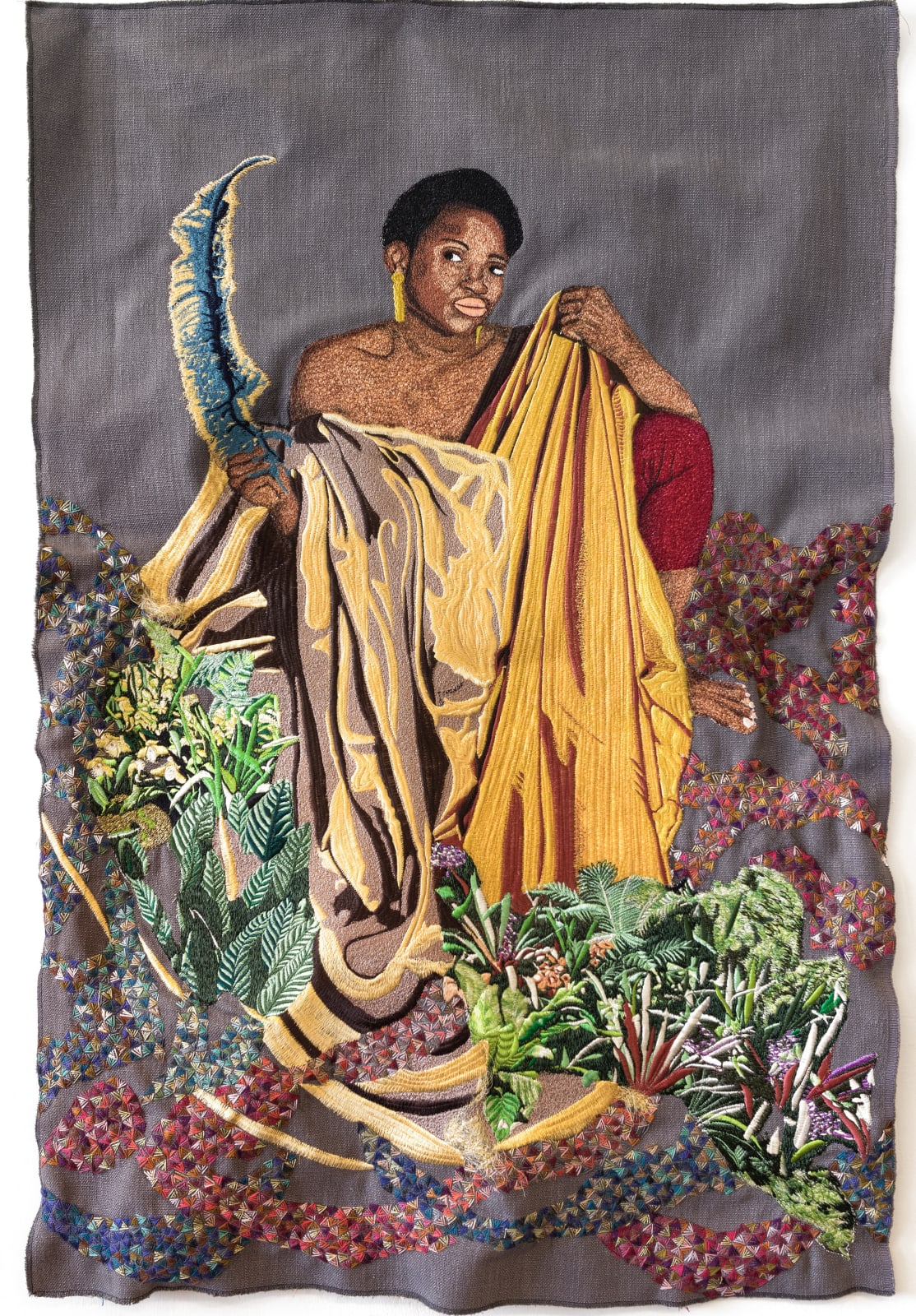 Kimathi Mafafo, Ndlovukazi, Gaze Of The Sun l, 2021