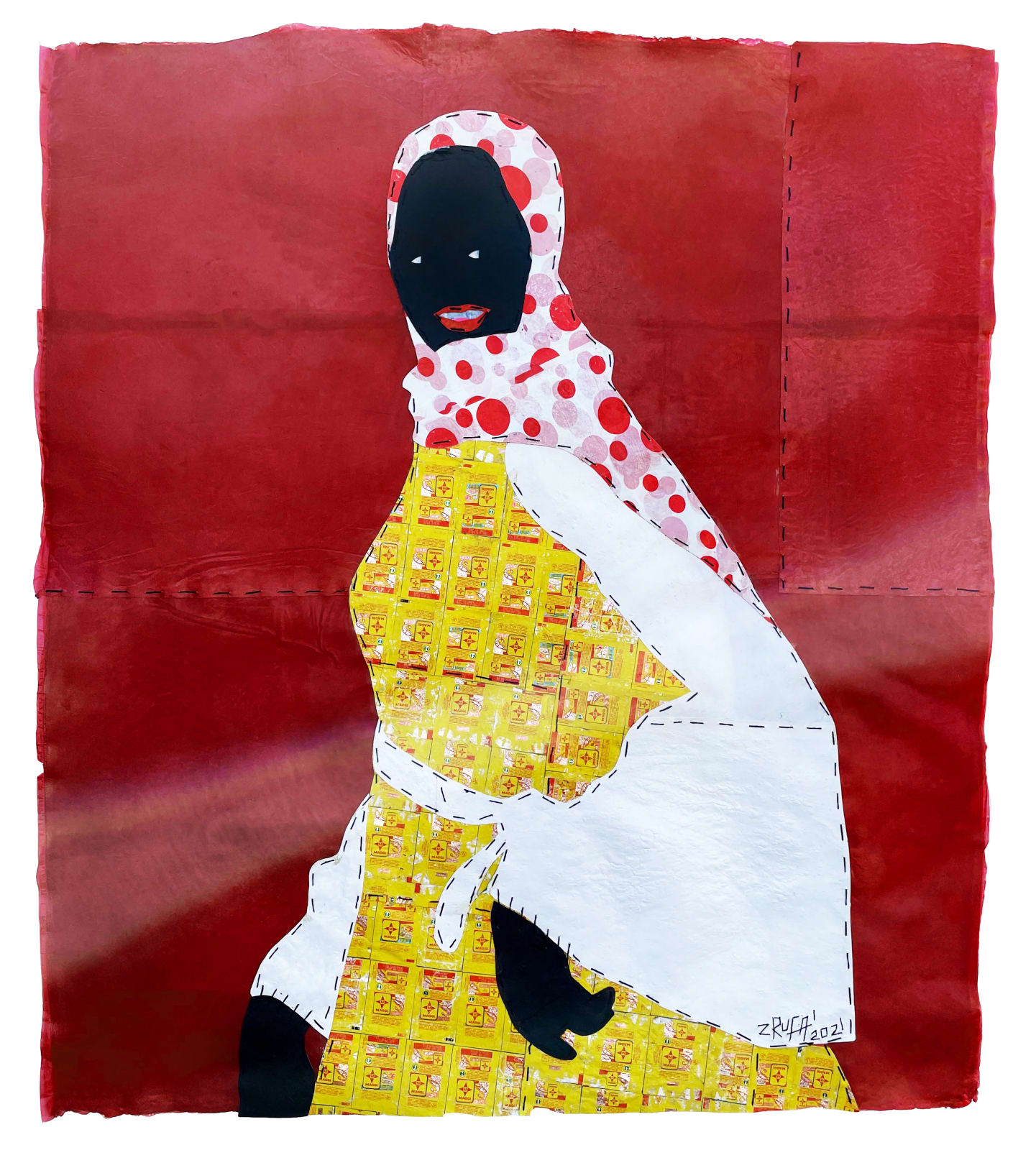 Rufai Zakari, Glow in Hijab I, 2021