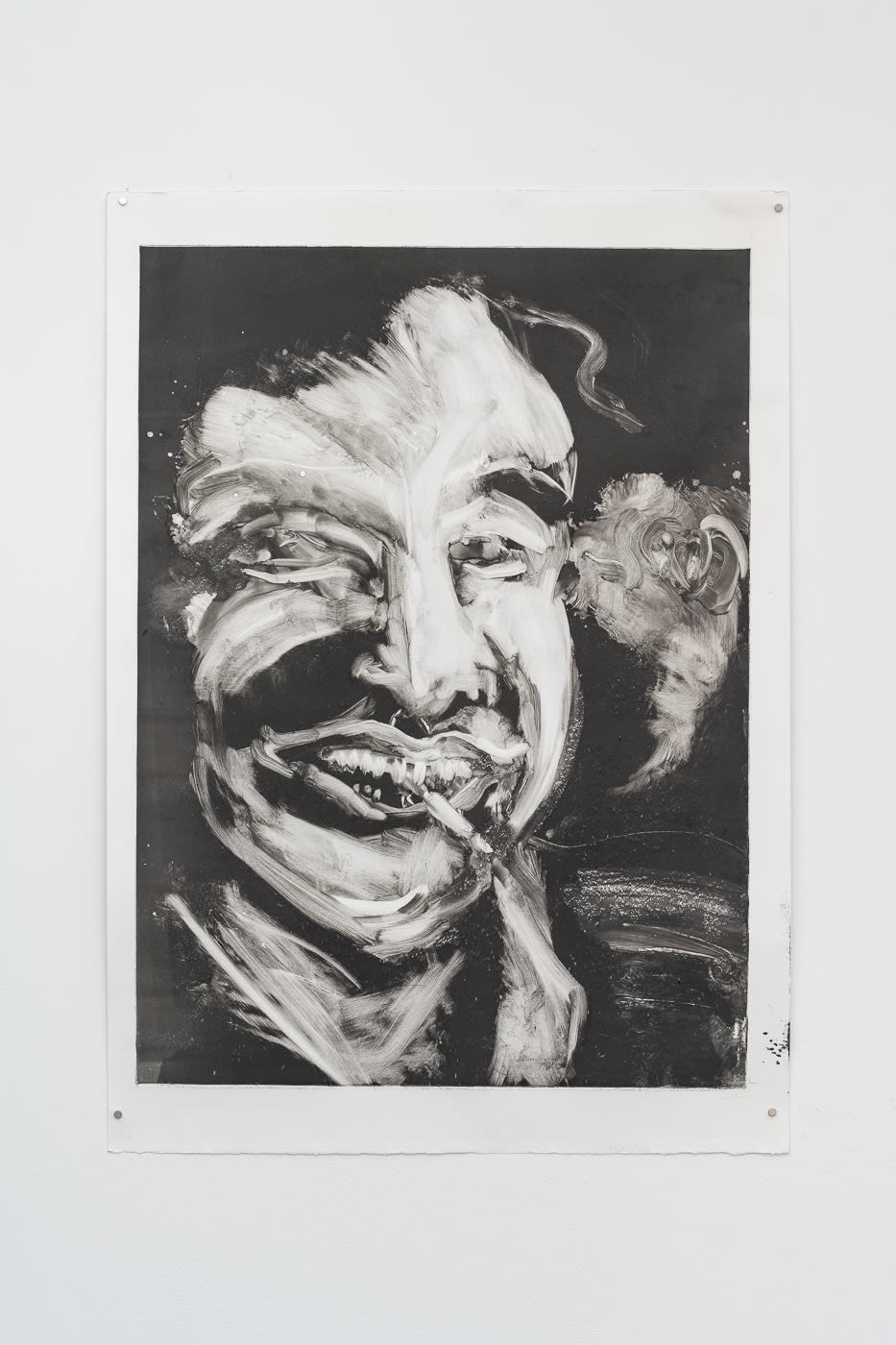 Azeri Aghayeva, Portrait of really famous blues guitarist, 2021