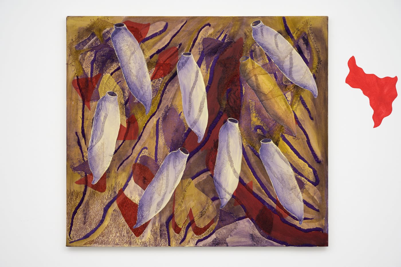 Goia Mujalli, tropical petals, 2023