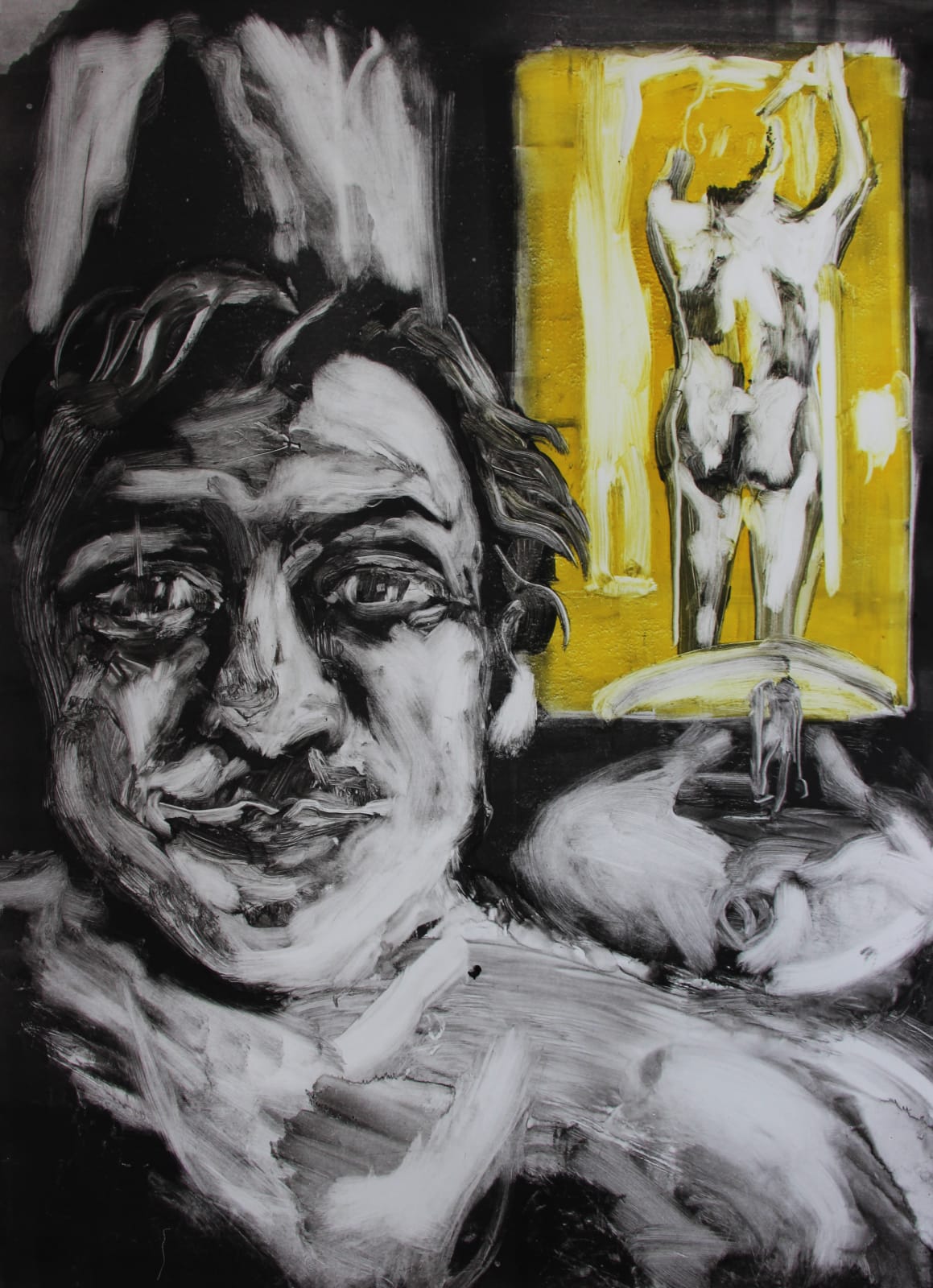 Azeri Aghayeva, Man in the Mirror II, 2021