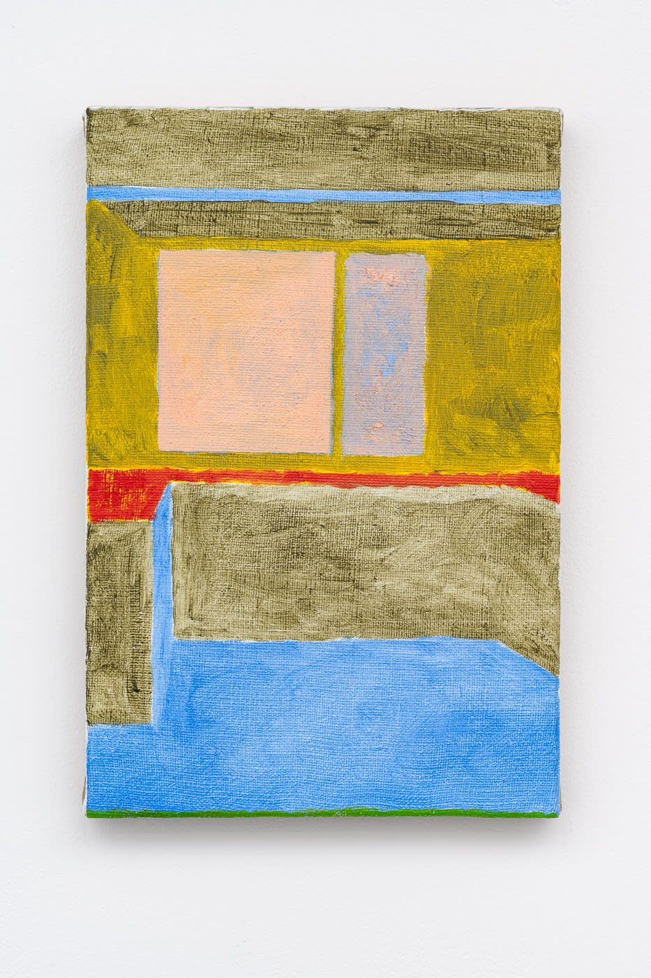 Luke Samuel, Untitled (Pink Window), 2021