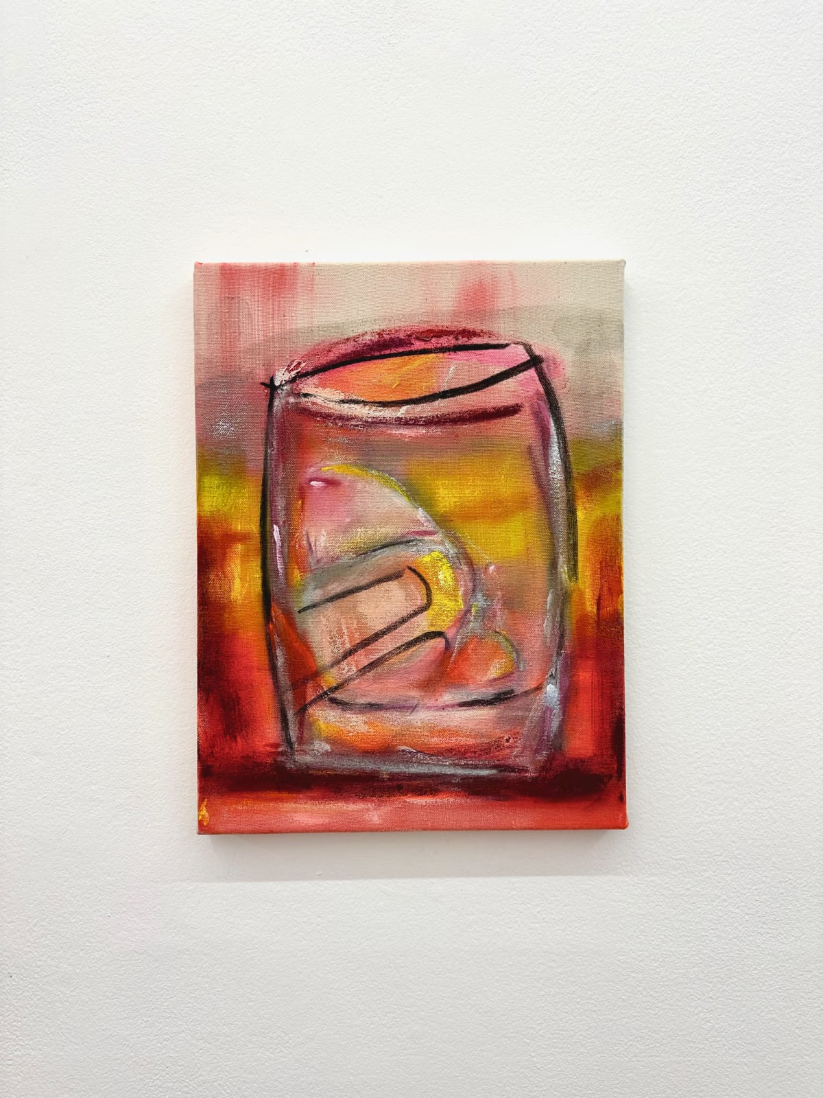Penelope Kupfer, Bourbon on the rocks (Cock on the rocks series), 2023
