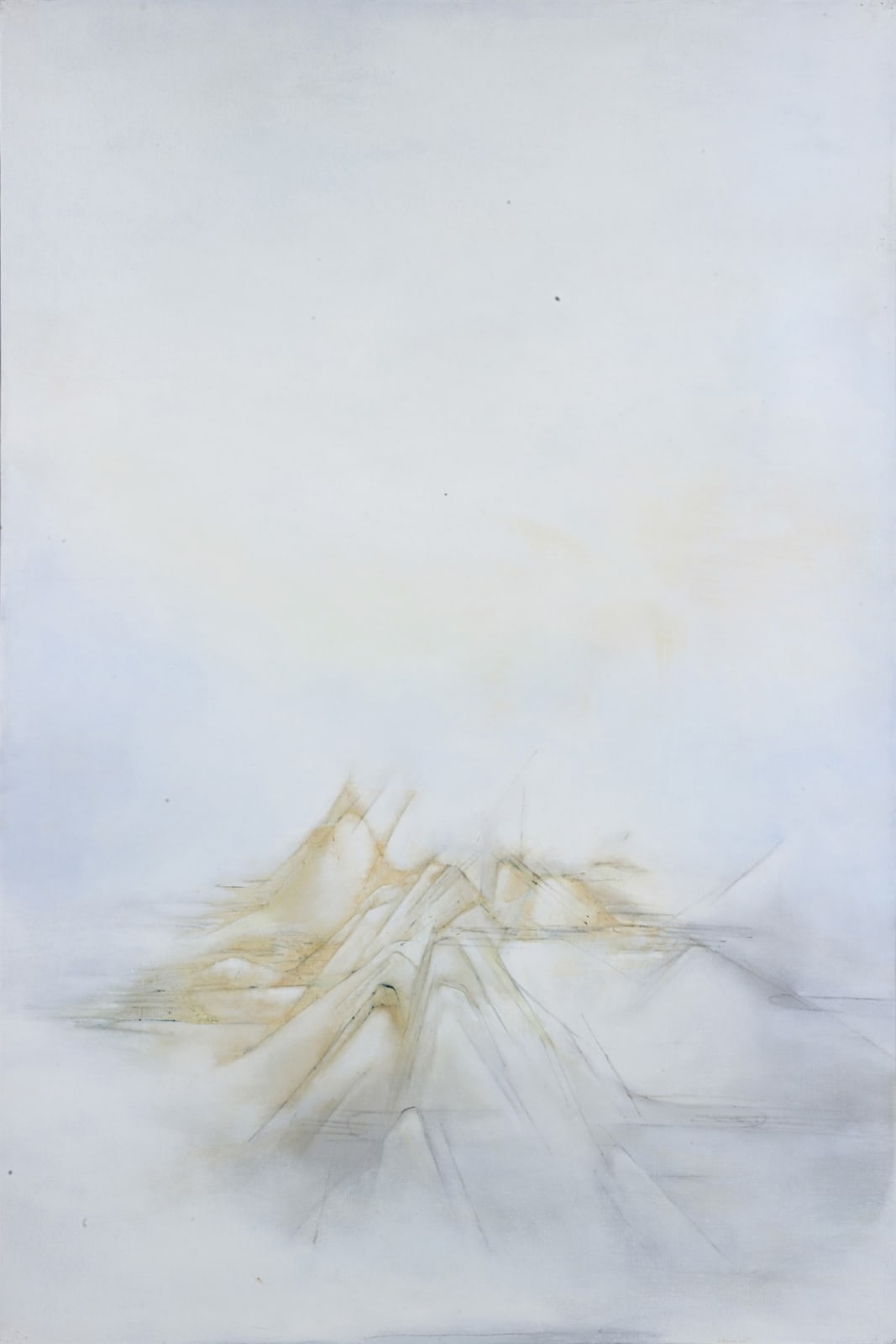 Lalan 謝景蘭, Le reflet jaune presque inaperçu | The Almost Unnoticed Yellow Reflection《幾乎不被注意的黃色反光》, 1977