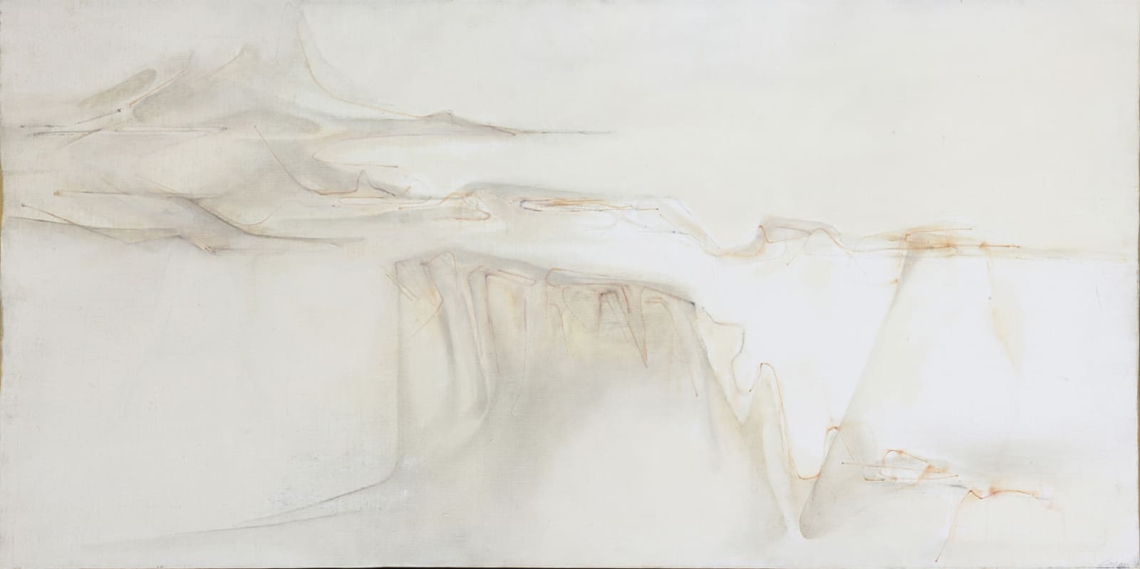 Lalan 謝景蘭, Paysage de la Cigogne《觀鶴圖》, 1980-1981