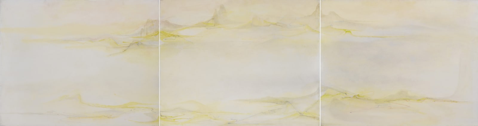 Lalan 謝景蘭, Brume jaune, le silence | Yellow Mist, The Silence《黃霧 / 靜默》, 1979-1980