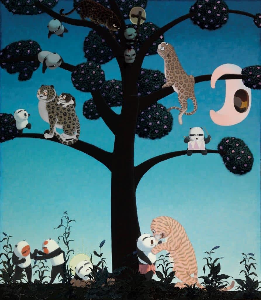 Zhang Gong 張 弓, Why Can't a Panda Become an Elephant? 《熊貓為什麼不能變成大象?》, 2017