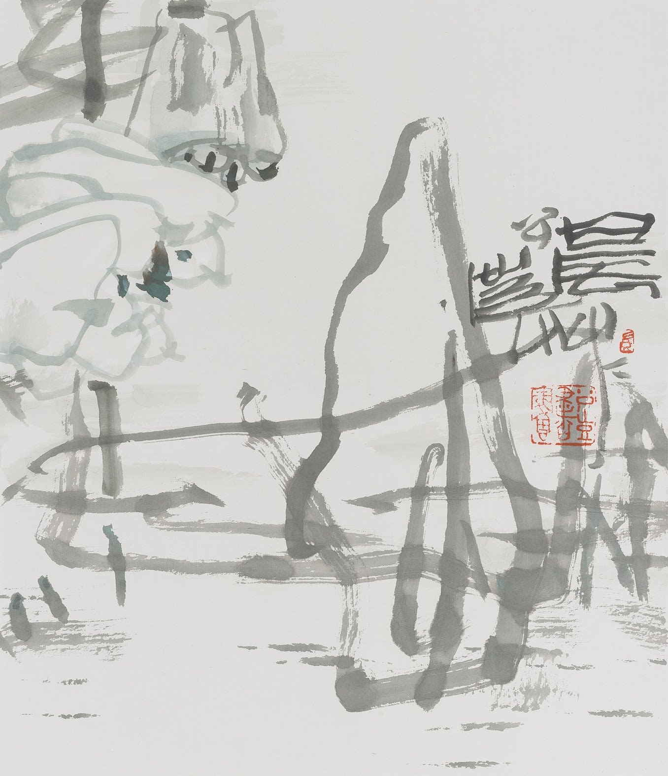 Pan Gongkai 潘公凱, Morning《晨》, 2016
