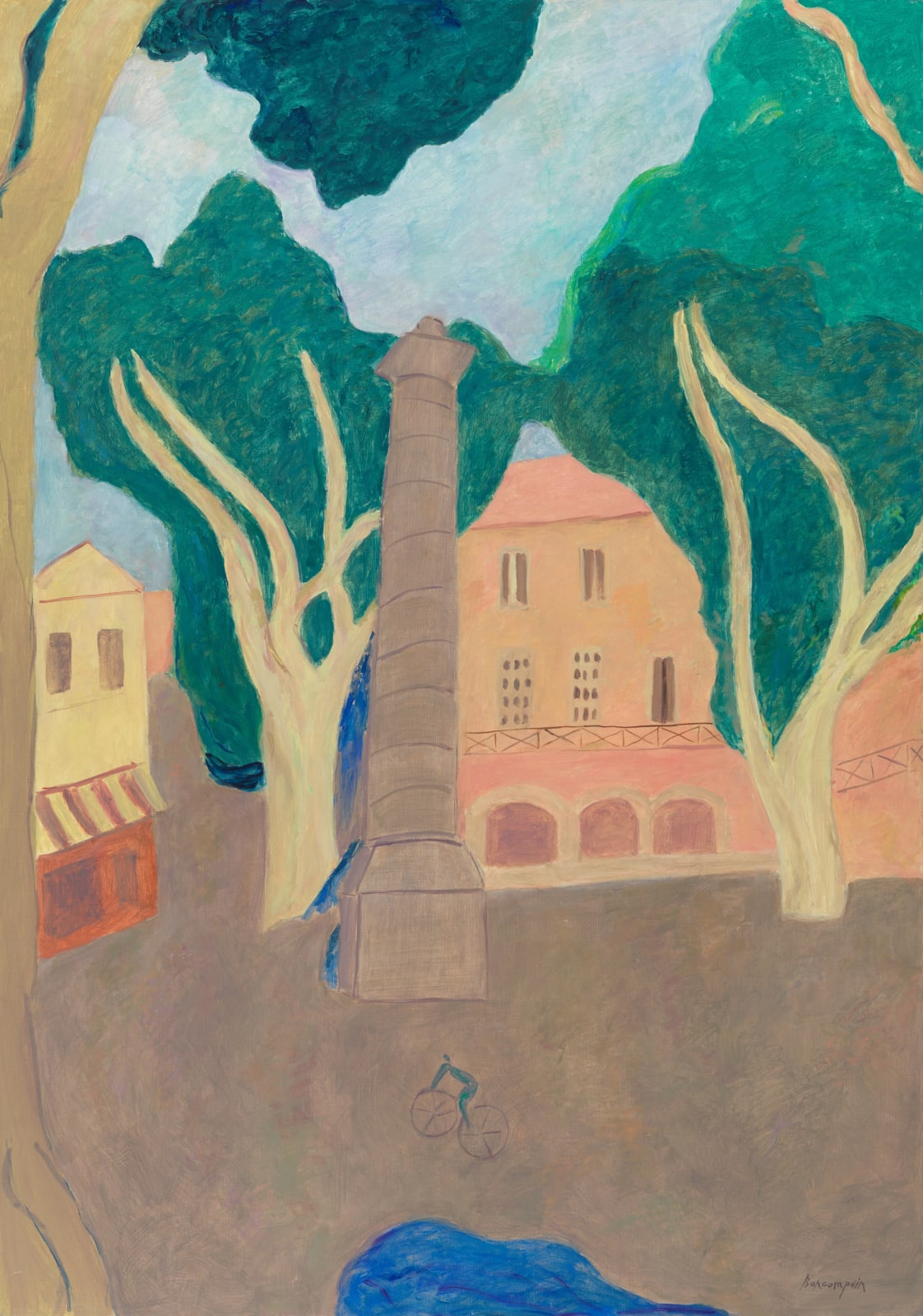 Pierre Boncompain 彭貢潘, La Fontaine du Vaucluse | The Fountain of Vaucluse《碧泉小鎮》, 2018