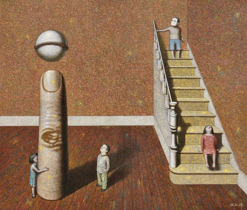 Liu Hong Wei 劉宏偉, Mysterious Finger (神秘的手指), 2013