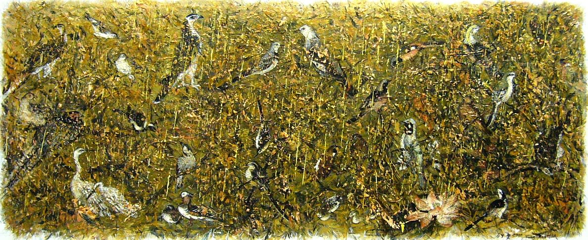 Fang Shao Hua 方少華, Birds from the Song Dynasty《從宋代飛回來的珍禽》, 2010