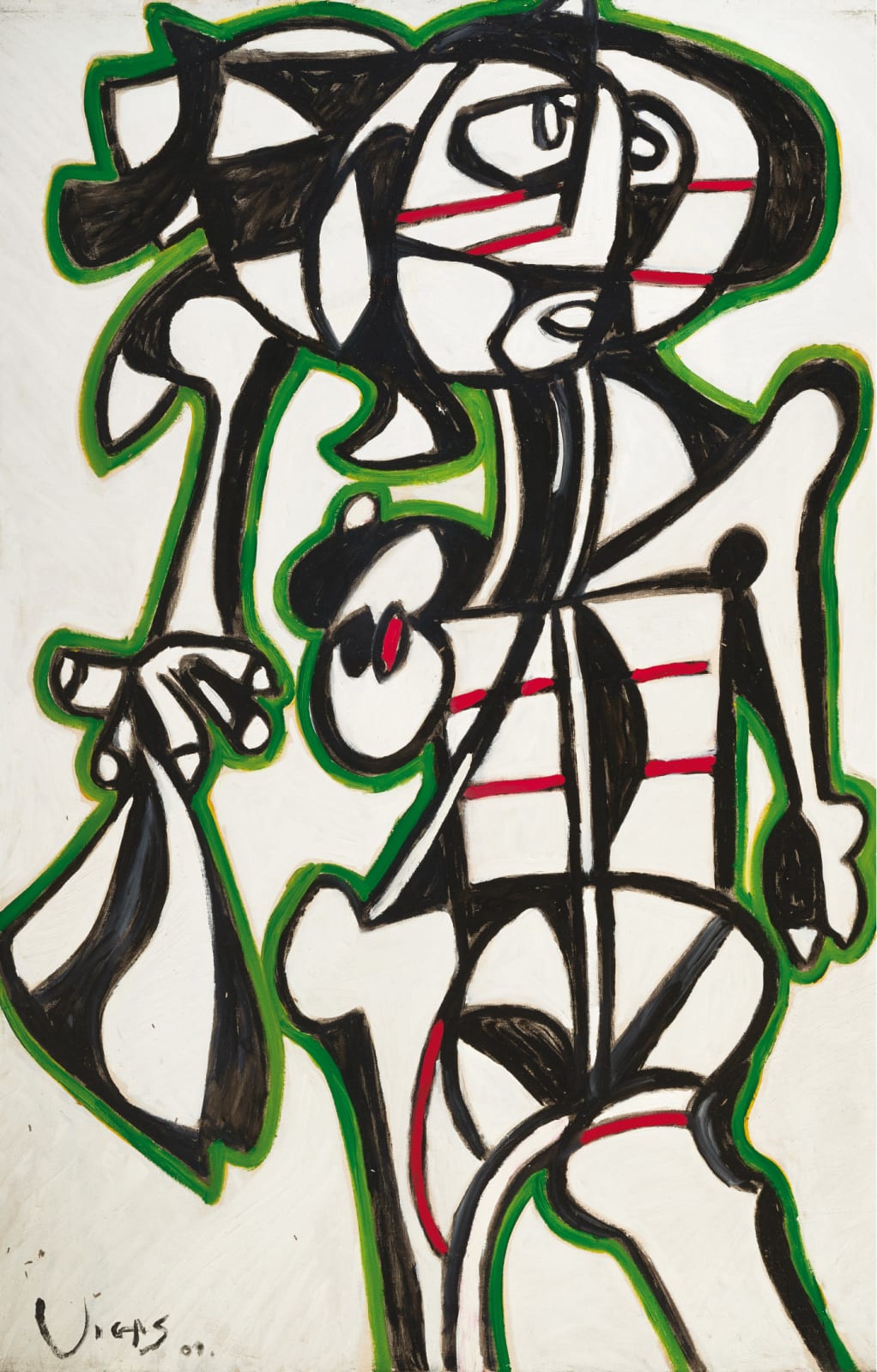 Oswaldo Vigas 奧斯瓦爾多 · 維加斯, Gran Curandera IV (Great Healer IV) 《大國手 (四)》, 2009