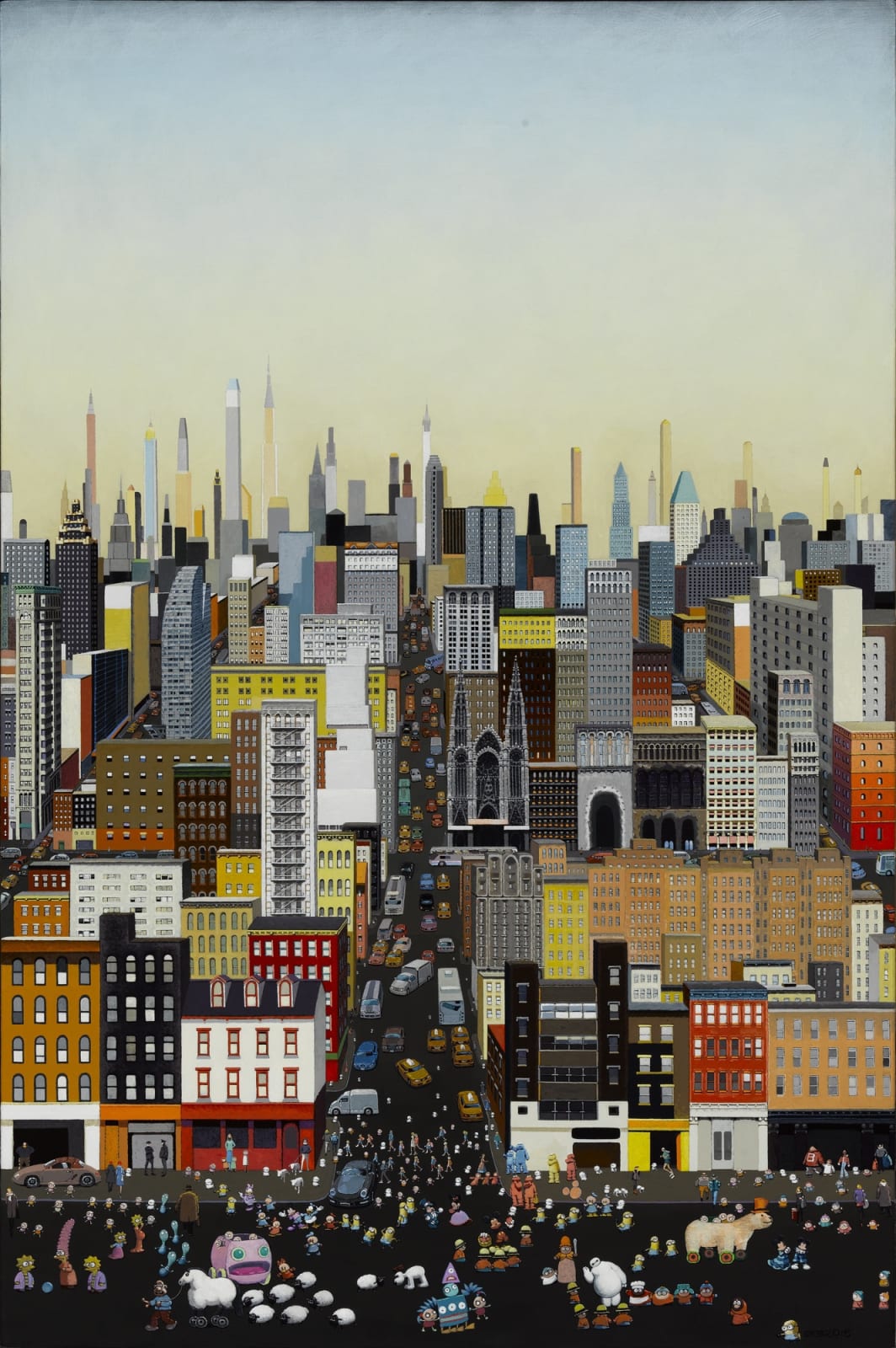 Zhang Gong 張 弓, Metropolis No.4 《大都會四號》, 2015